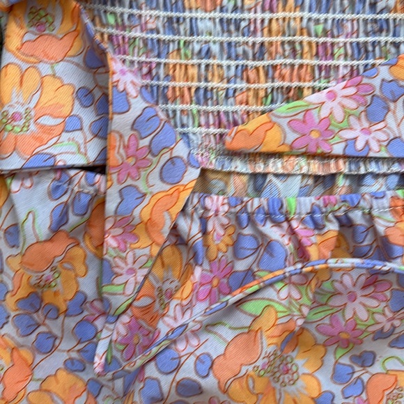 ❌SOLD❌Princess Polly: Nakita Mini Dress Purple Floral size 2 - Picture 3 of 4